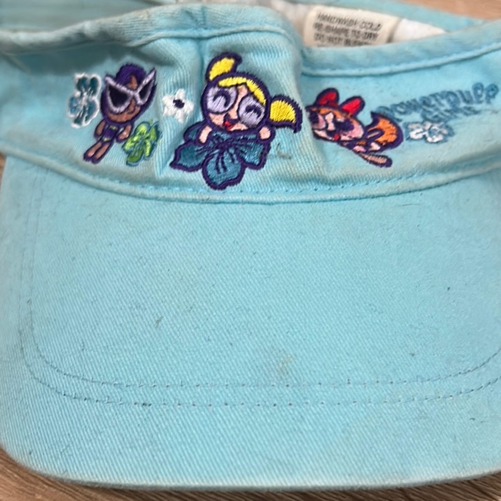 Vintage 90’s Cartoon Network Blue Embroidered Visor Hat